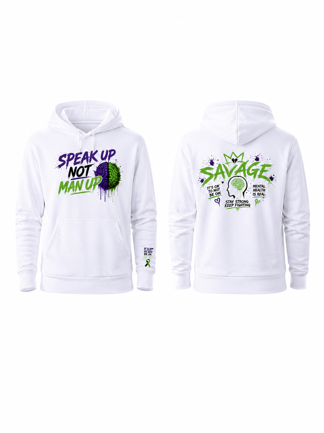 SPEAK UP NOT MAN UP “ SAVAGE “