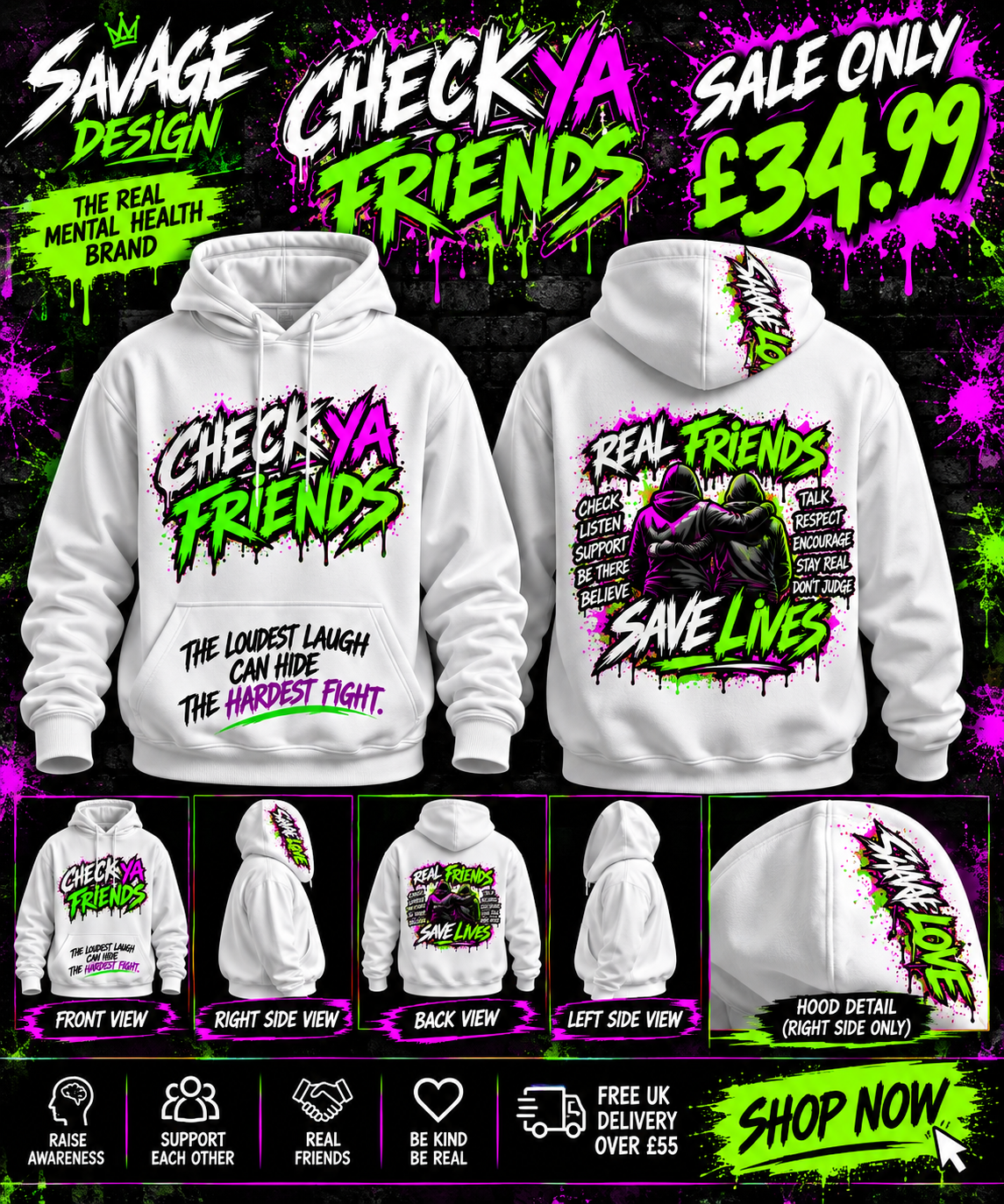 CHECK YA FRIENDS