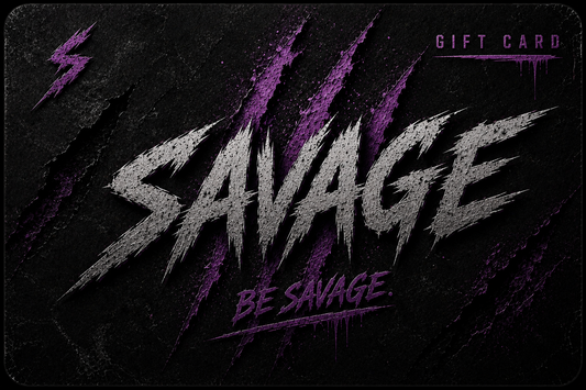The savage gift card