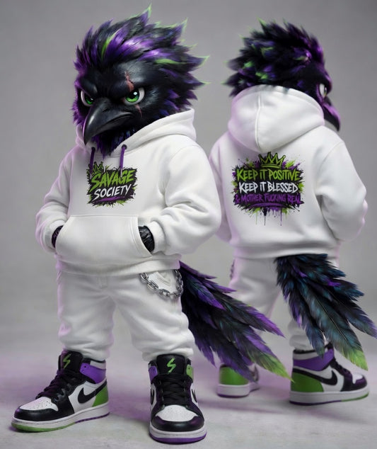 Keep it real “ hoodie “