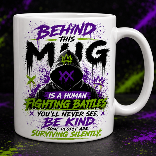 Behind this mug